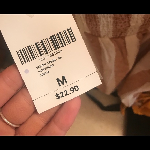 Striped dress NWT - SOLD ON MER. - Picture 2 of 2